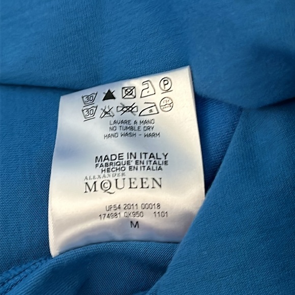 ❤️ Alexander McQueen 2011 NWT 1st Edition Skull Men’s T Shirt Medium - Picture 7 of 8